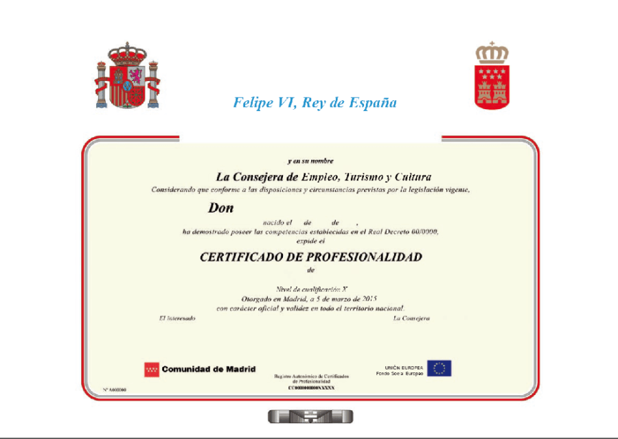 Los 10 Certificados de Profesionalidad más cortos y los 10 más largos en&nbsp;duración.